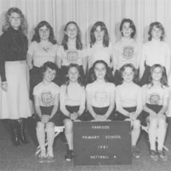 Old Scholars - 1981 Netball A Team