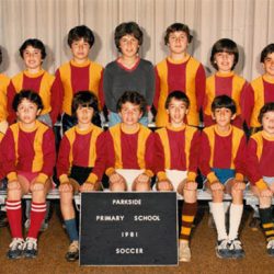 Old Scholars - 1981 Soccer Team